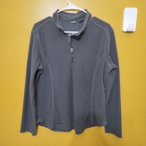 Eddie Bauer "Gorilla Glue" Lightweight Fleece 1/4 Zip Pullover L